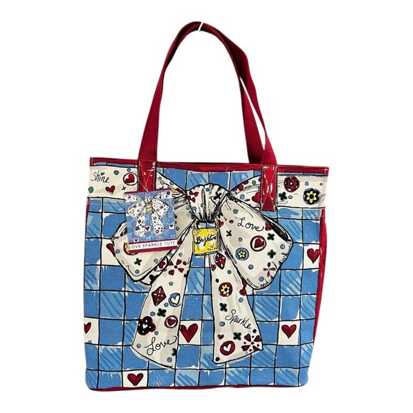 Brighton Women's Large Canvas Tote - Picture 1 of 7